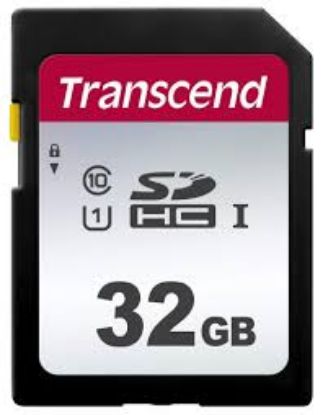 Picture of TRANSCEND 32GB SD CARD TS32GSDC300S