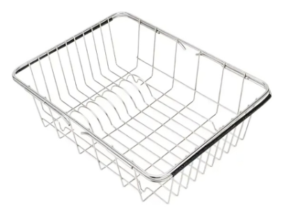 Picture of DISH DRYING RACK  SILVER