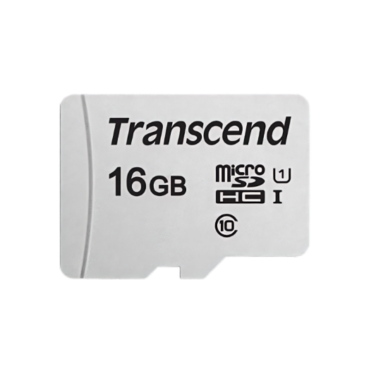 Picture of TRANSCEND 16GB MICRO SD TS16GUSD300S