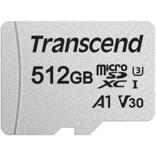 Picture of TRANSCEND 512GB MICRO SD TS512GUSD300S-A