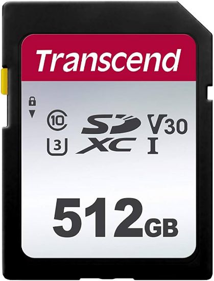 Picture of TRANSCEND 512GB SD CARD TS512GSDC300S