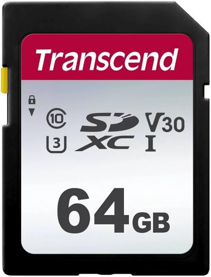 Picture of TRANSCEND 64GB SD CARD TS64GSDC300S