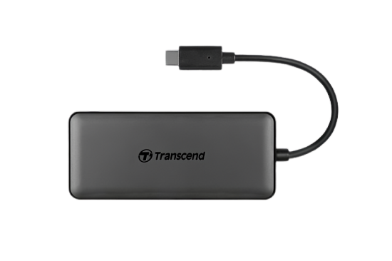 Picture of TRANSCEND 3 PORT HUB /CARD READER TS-HUB5C