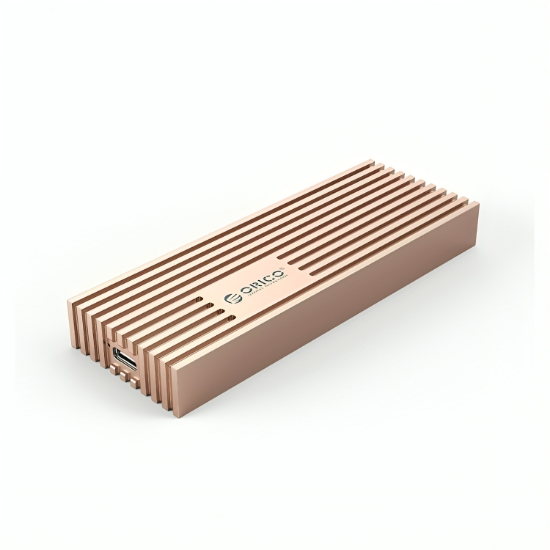 Picture of ORICO M.2 MSATA SSD ENCLOSURE ROSE GOLD