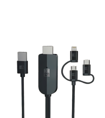 Picture of 3 in 1 HDMI Cable , Pluge & Play