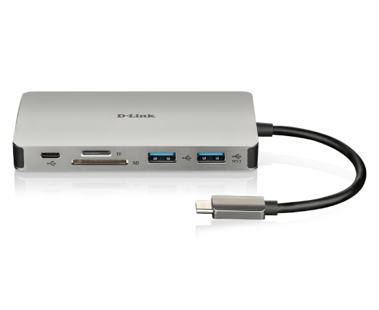 Picture of  9-in-1 USB-C Hub with HDMI/VGA/Ethernet/Card Reader 9-in-1 USB-C Hub with HDMI/VGA/Ethernet/Card Reader