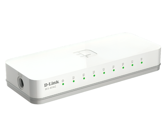 Picture of D-Link 8 Port 10/100 Desktop Switch 