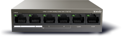 Picture of 6-Port 10/100M Desktop Switch with 4-Port PoE