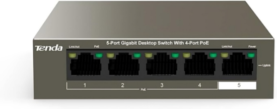 Picture of 5-Port Gigabit Desktop Switch with 4-Port PoE