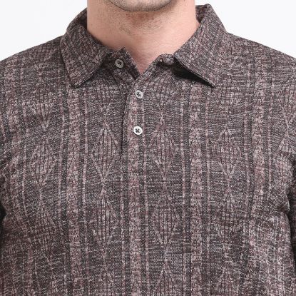 Picture of JACQUARD POLO T SHIRT