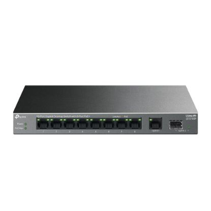 Picture of 10-Port Gigabit Desktop Switch with 8-Port PoE+