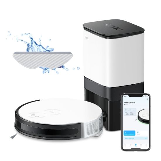 Picture of Robot Vacuum & Mop + Smart Auto-Empty Dock