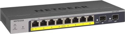 Picture of Netgear 8 Port Gigabit POE Smart Switch with 2 Port SFPS