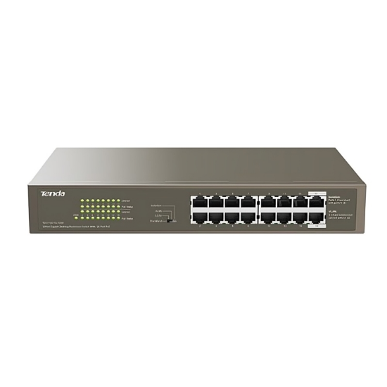 Picture of 16 Port Gigabit POE Switch Un Managed 